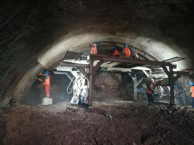 武安旅游环线公路朝阳沟隧道施工稳步推进，8月20日工程进展顺利