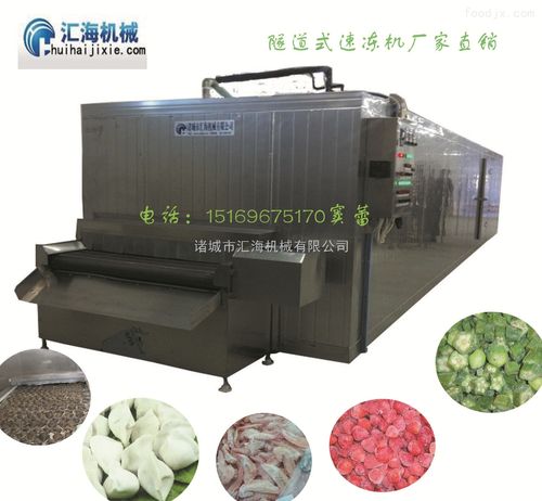 绿芦笋速冻 隧道式速冻机的技术解析与工程应用